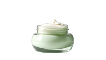  skin care cream in a bottle isolated on transparent background