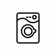 drying machine icon sign vector
