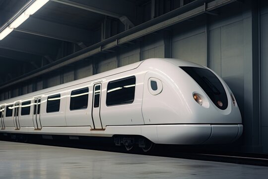 Vehicle train railway subway.