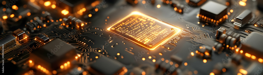 Aufkleber quantum encrypted credit chip close up - intricate circuitry & encryption patterns highlighting ulti