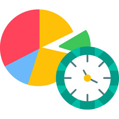 Obraz premium Pie Chart Icon