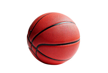 Obraz premium basketball isolated on white background