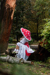 girl in dress