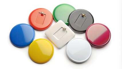 Close-Up Blank badge