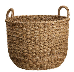 Woven basket cut out isolated transparent background