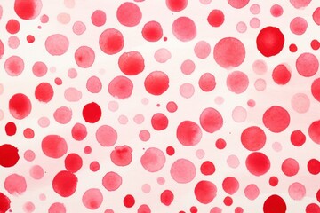 Red polka dot backgrounds pattern petal.
