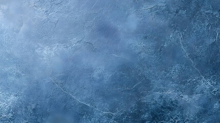 Blue textured ice surface background with visible cracks. Abstract winter or renovation concept. For wallpaper and backdrop. 
