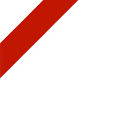 Obraz premium Corner tab banner promotion