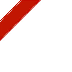 Corner tab banner promotion