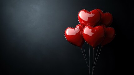 Heart Shaped Balloons for a Romantic Celebration