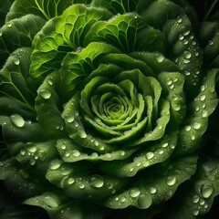 Fototapeta premium Salatkopf