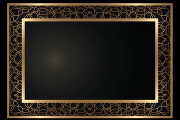 Islamic frame backgrounds gold electronics.