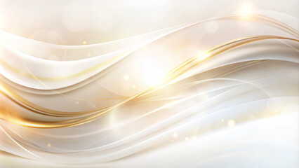 Modern gold and light grey square overlapped pattern on background. Abstract white luxury background. Minimal geometric white light background abstract design. Elegant white and gold Background