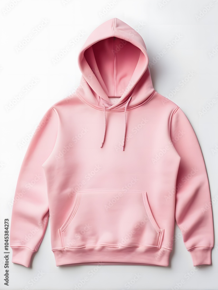 Wall mural Hoodie isolated on white background