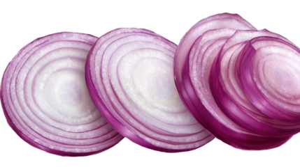 Onion isolated on Transparent Background