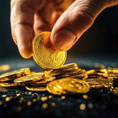 Investors Turning to Gold Coins Amid Falling Interest