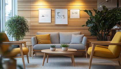 Scandinavian Meeting Lounge Functional and Sleek