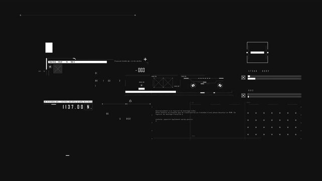 HUD element with transparent background