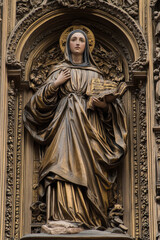 Obraz premium Saint Teresa of Avila Ai generative.