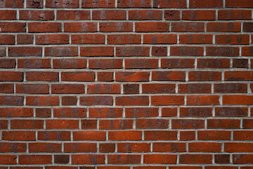 Wall from brick background. Copy Space. Textured background of brick wall. Walls pattern for background. Wall grunge background.