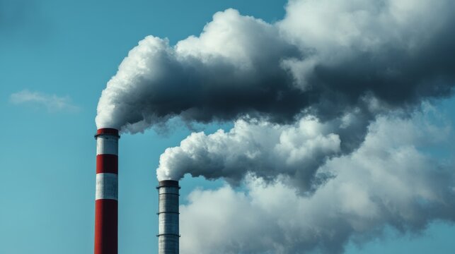 Advanced CO2 conversion techniques for cleaner energy, illustrating process innovations, stock photos,