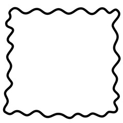 Squiggle funky Y2k outline pictures