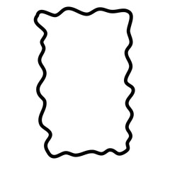 Squiggle funky Y2k outline pictures