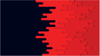 red paint and drops of blood, dripping paint on the wall, thick paint