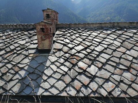 tetto in pietra