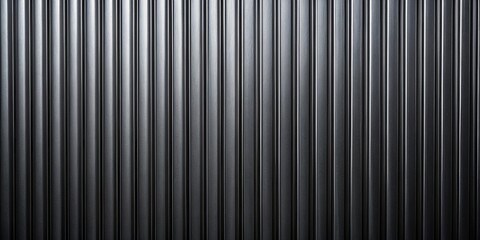 Obraz premium luxurious black corrugated metal background and texture