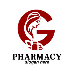 a logo for pharmacy that says pharmacy on it