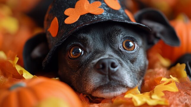 Festive Halloween costumes for pets featuring various creative and fun costumes. Emphasizing spookiness and enjoyment. Ideal for pet owners and costume designers.