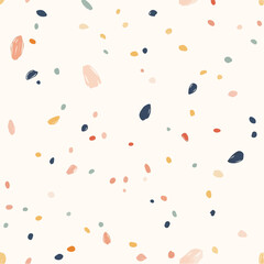  Illustration seamless pattern of Hand Drawn Confetti Style