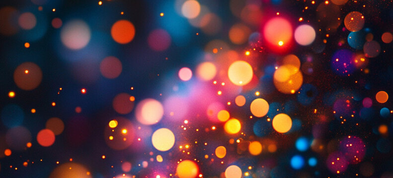A vibrant explosion of light and color, creating a stunning visual effect that captures attention and inspires awe, bokeh, cutout, png 