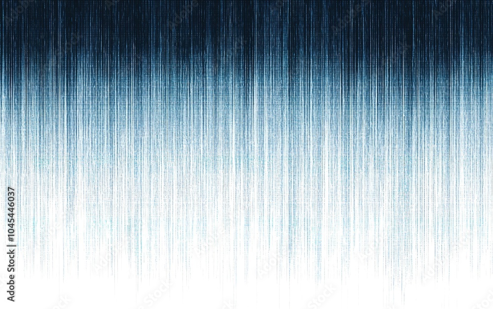 Poster abstract blue gradient texture with soft lines transitioning from dark to light, conveying a calm an