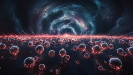 background with space