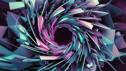 a stunning 3d abstract background that masterfully