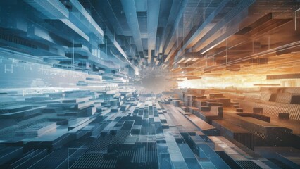 abstract background with lights