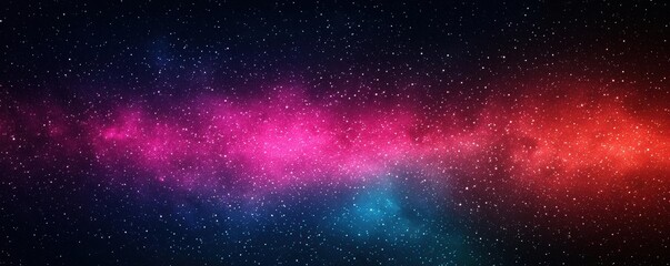 Naklejka premium A meteor shower with neon light trails and bioluminescent effects