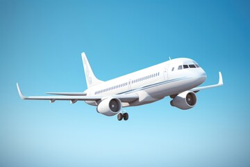 Obraz premium Airplane aircraft airliner vehicle.