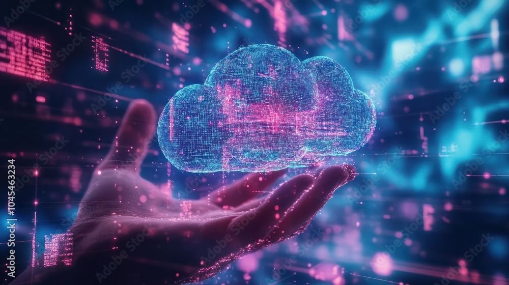 Poster digital transformation technology strategy, digitization and digitalization of business processes an