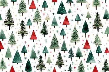 Christmas tree pattern plant backgrounds.