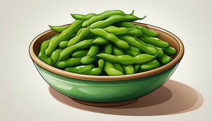 green beans in a bowl