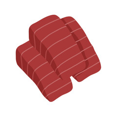 raw tuna meat  tuna fillet  healthy and fresh tuna meat