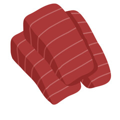 raw tuna meat  tuna fillet  healthy and fresh tuna meat