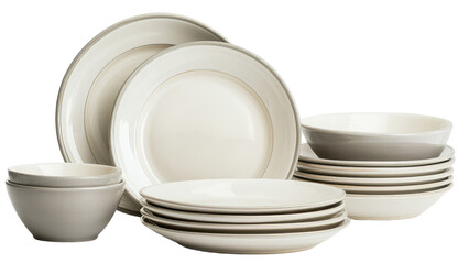 Elegant Ceramic Dinnerware Set for Dining Table