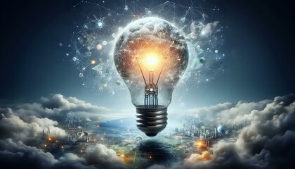Illuminated Ideas: Light Bulb and Innovations

