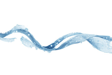 water splash isolated