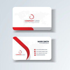 Business card design template, Clean professional business card template, visiting card, business card template.