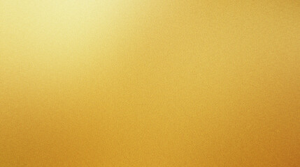 Fototapeta premium Shiny gold gradient background with fine grainy texture